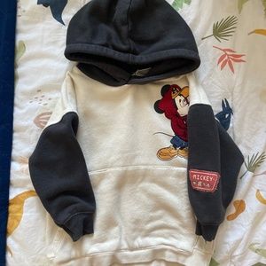 Zara Mickey Hoodie-LIKE NEW
